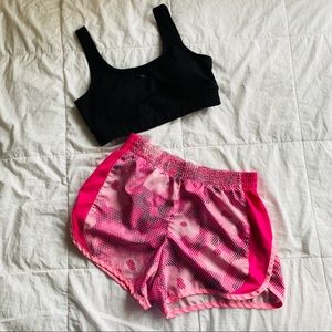 Athletic workout shorts